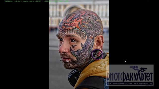 Кадр из видео: Лекция стритфотографа Александра Петросяна на Легендарном Фотофакультете